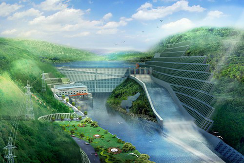 酒泉老挝南塔河1号水电站项目